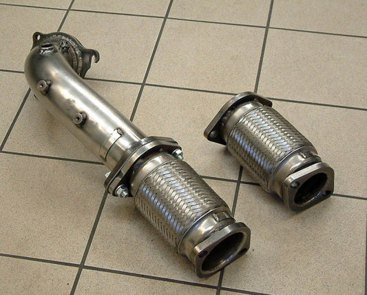 Mongoose 3" Downpipe/Decat - Fiesta ST180 EcoBoost