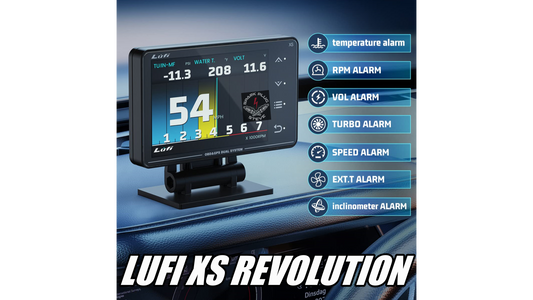 Lufi XS GPS scan gauge/ultra gauge obd2 digital dash display/fault code reader